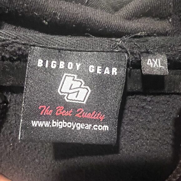 VTG Big Boy Negro Leagues Museum Discover Greatness Patch hoodie Black Men 4XL - Picture 14 of 15